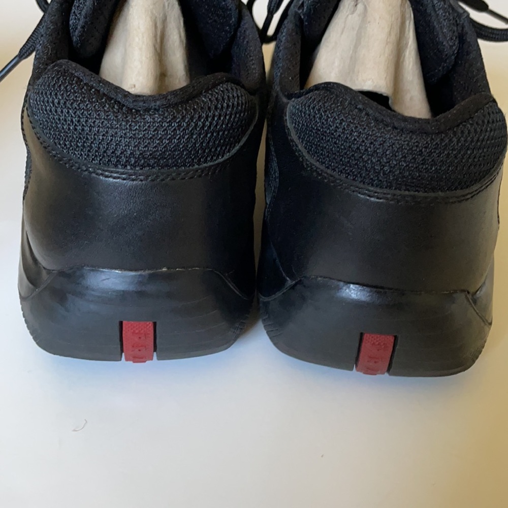 Parade PS0906 Men’s black leather sneaker - Picture 3 of 8